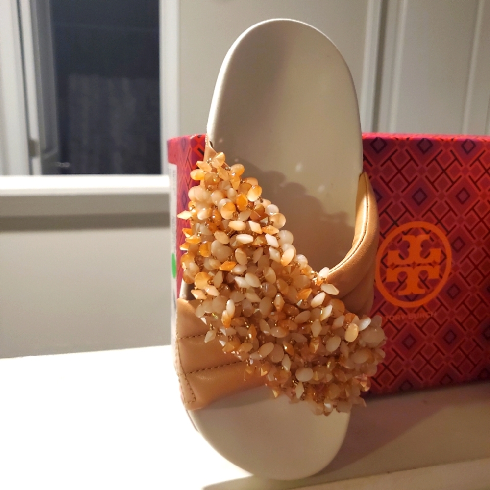 Tory Burch Embellished Slide